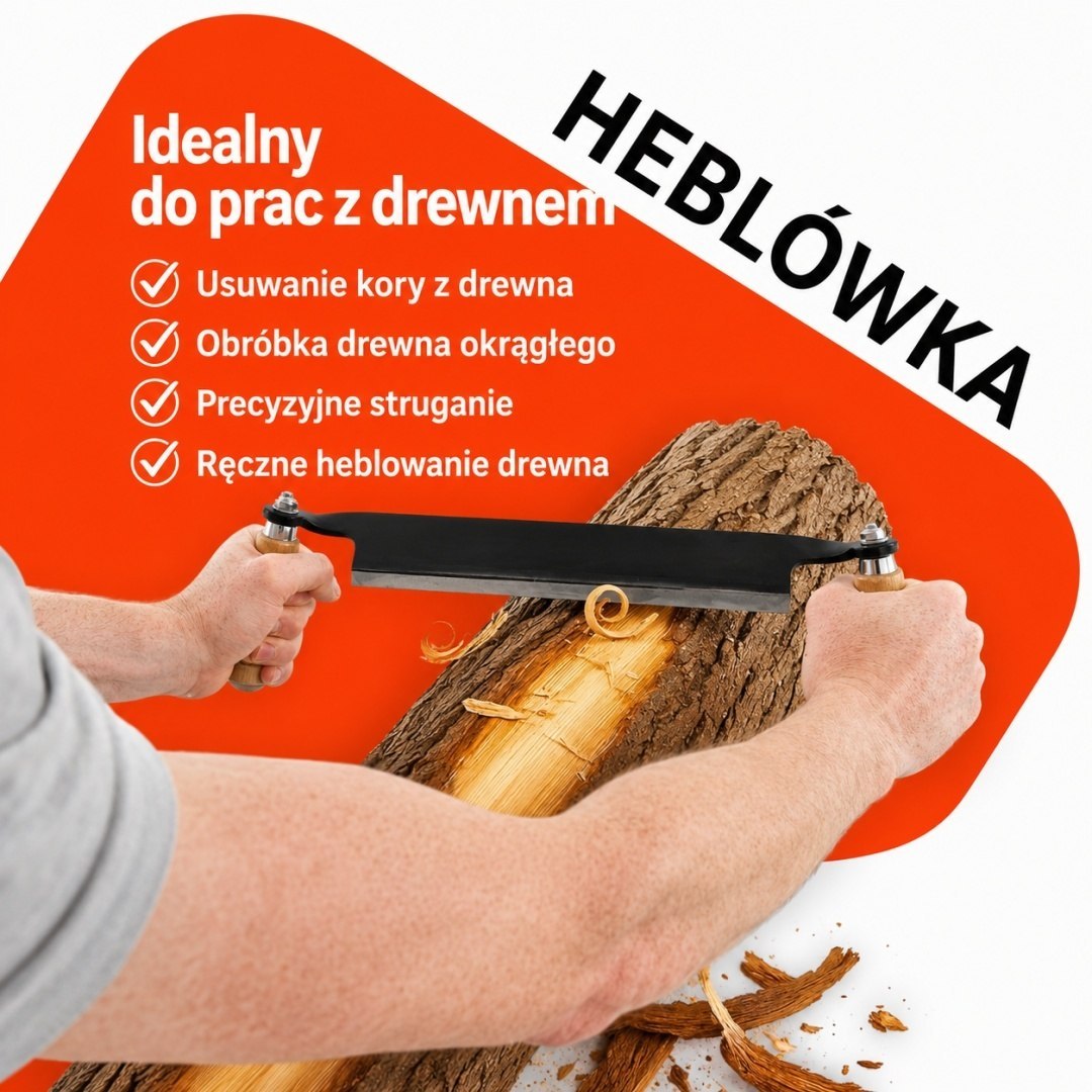 Sada tesařských nožů na dřevo 3 ks BITUXX 10'' 13'' Drawknife M19863